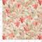 Pink Coral Red Stain Resistant Performance Floral Botanical Print Upholstery Fabric by The Yard - SKU: Brixton Punch